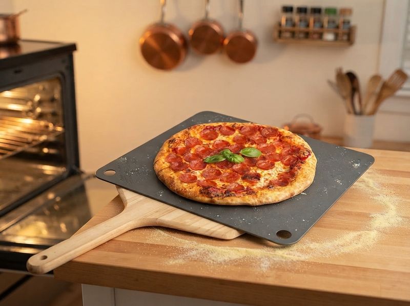 NerdChef Steel Stone Standard, quarter-inch pizza steel